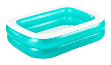 Bestway pool rektangulær med 2 ringe 450 liter